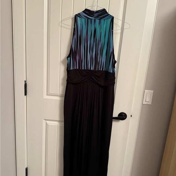Beautiful sleeveless multi-coloured maxi by Precis. Size Extra Large - Picture 4 of 4